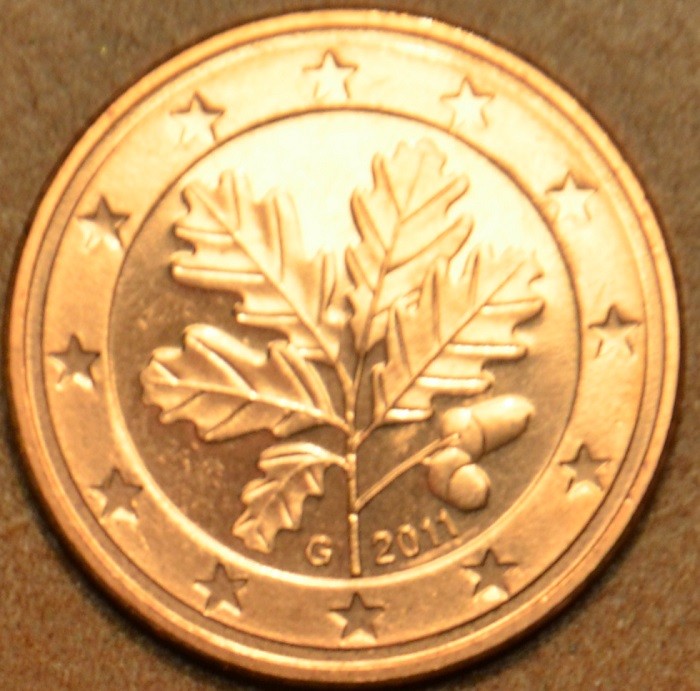 2 cent Nemecko 2011 "G" (UNC)