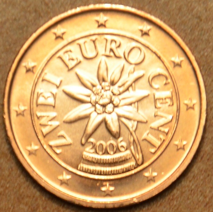 2 cent Rakúsko 2006 (UNC)