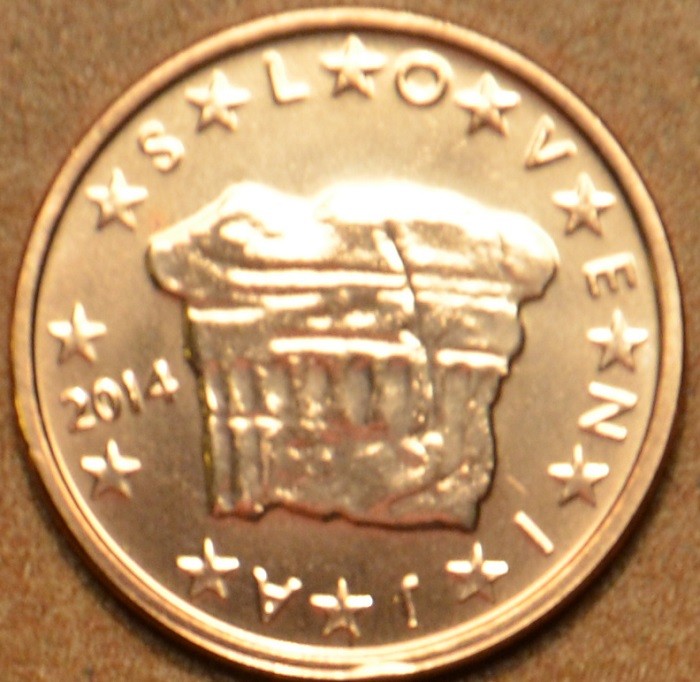 2 cent Slovinsko 2014 (UNC)