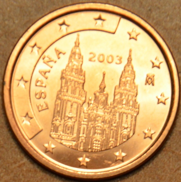 2 cent Španielsko 2003 (UNC)