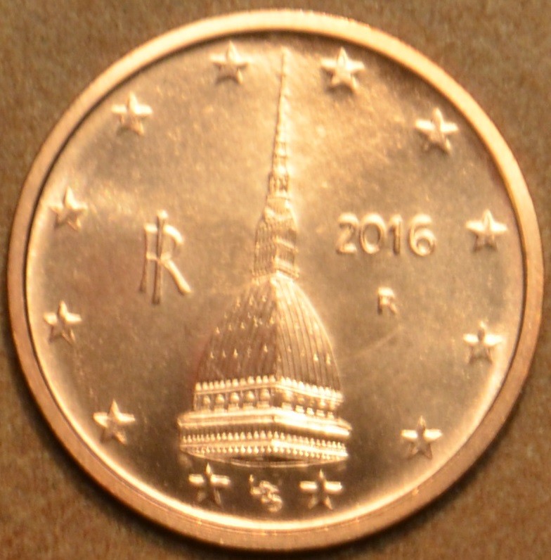2 cent Taliansko 2016 (UNC)