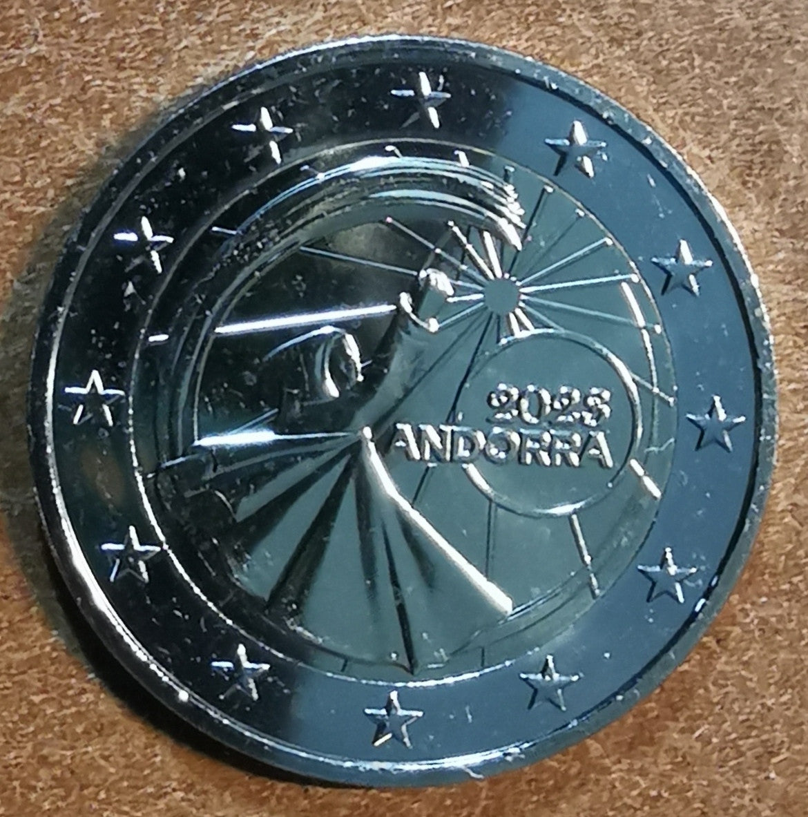 2 Euro Andorra 2023 - Letný slnovrat (UNC)