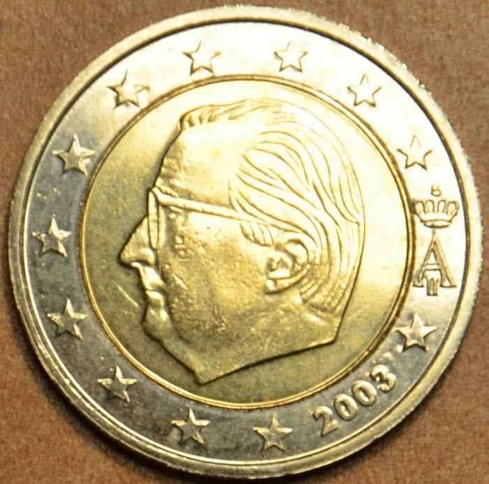 2 Euro Belgicko 2003 - Albert II. (UNC)