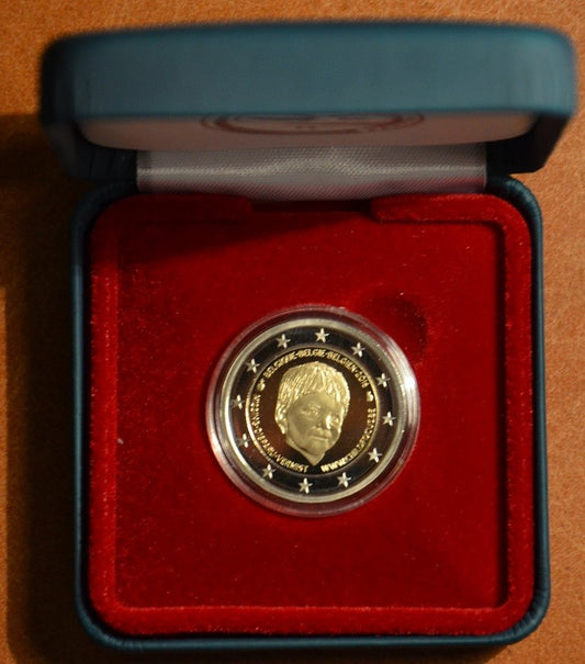 2 Euro Belgicko 2016 - Dieťa v núdzi (Proof)