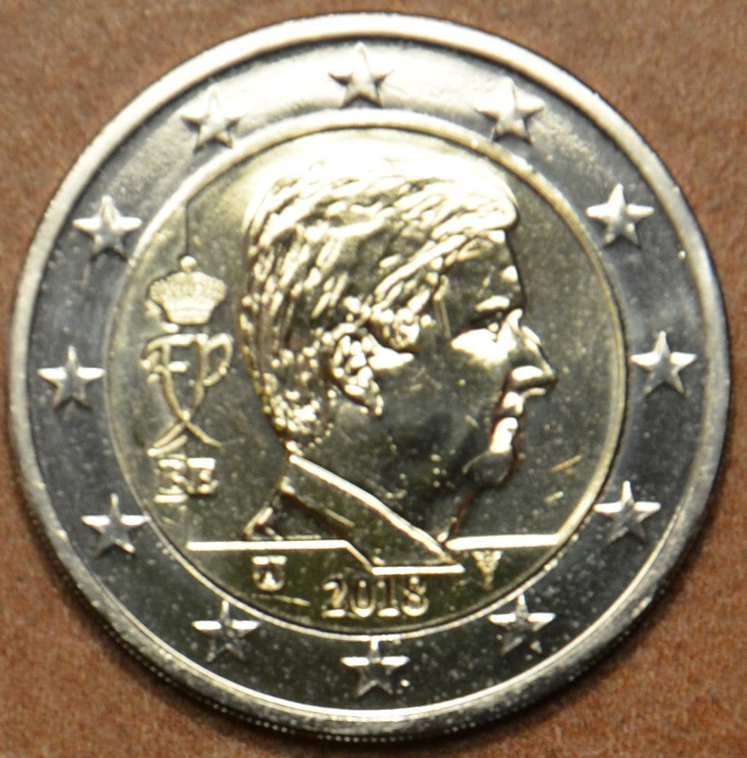 2 Euro Belgicko 2018 - Kráľ Filip (UNC)