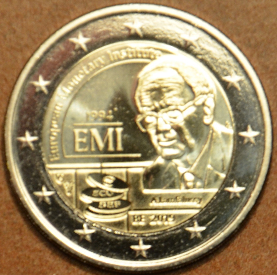 2 Euro Belgicko 2019 - 25. výročie Európskeho menového inštitútu (UNC)