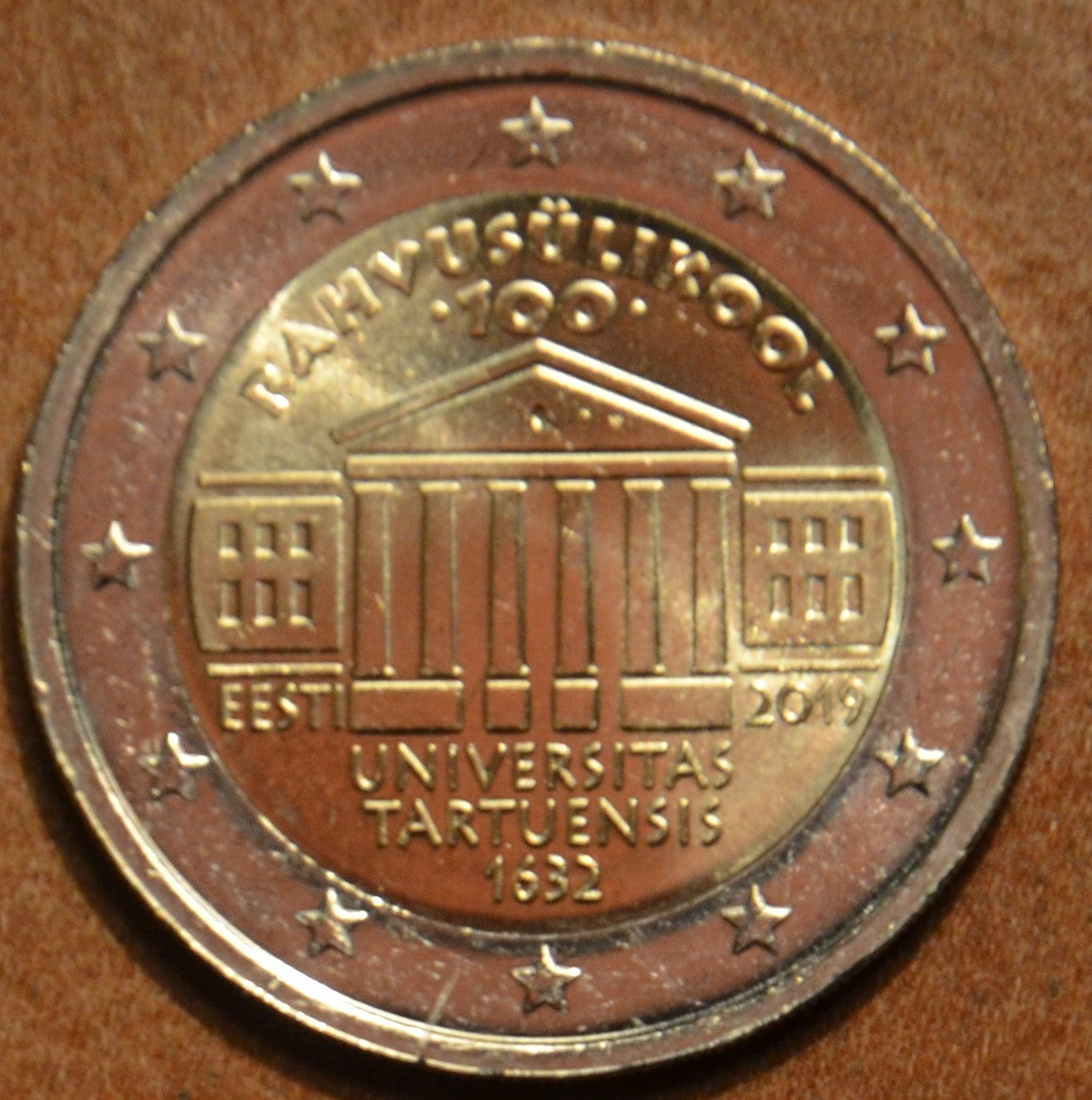 2 Euro Estónsko 2019 - 100. výročie univerzity v Tartu (UNC)