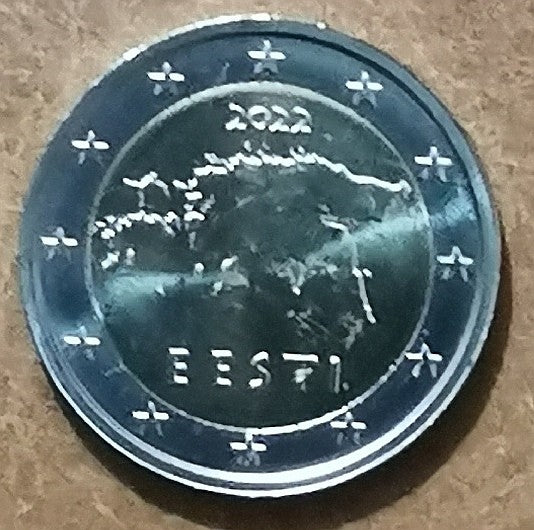 2 Euro Estónsko 2022 (UNC)