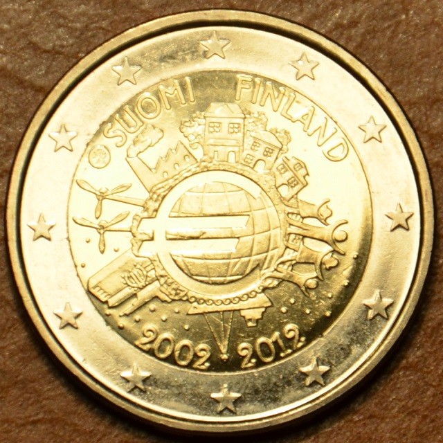 2 Euro Fínsko 2012 - 10. výročia vzniku Eura (UNC)