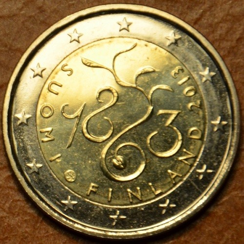 2 Euro Fínsko 2013 - 150. výročie Parlamentu 1863 (UNC)