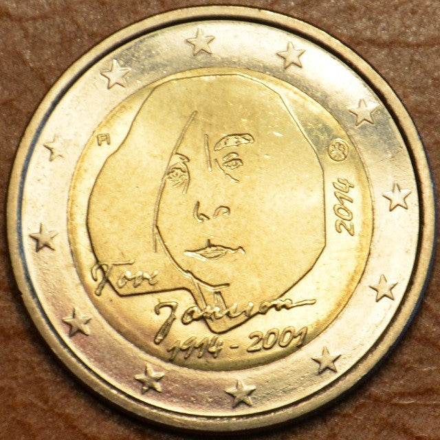 2 Euro Fínsko 2014 - Tove Jansson (UNC)