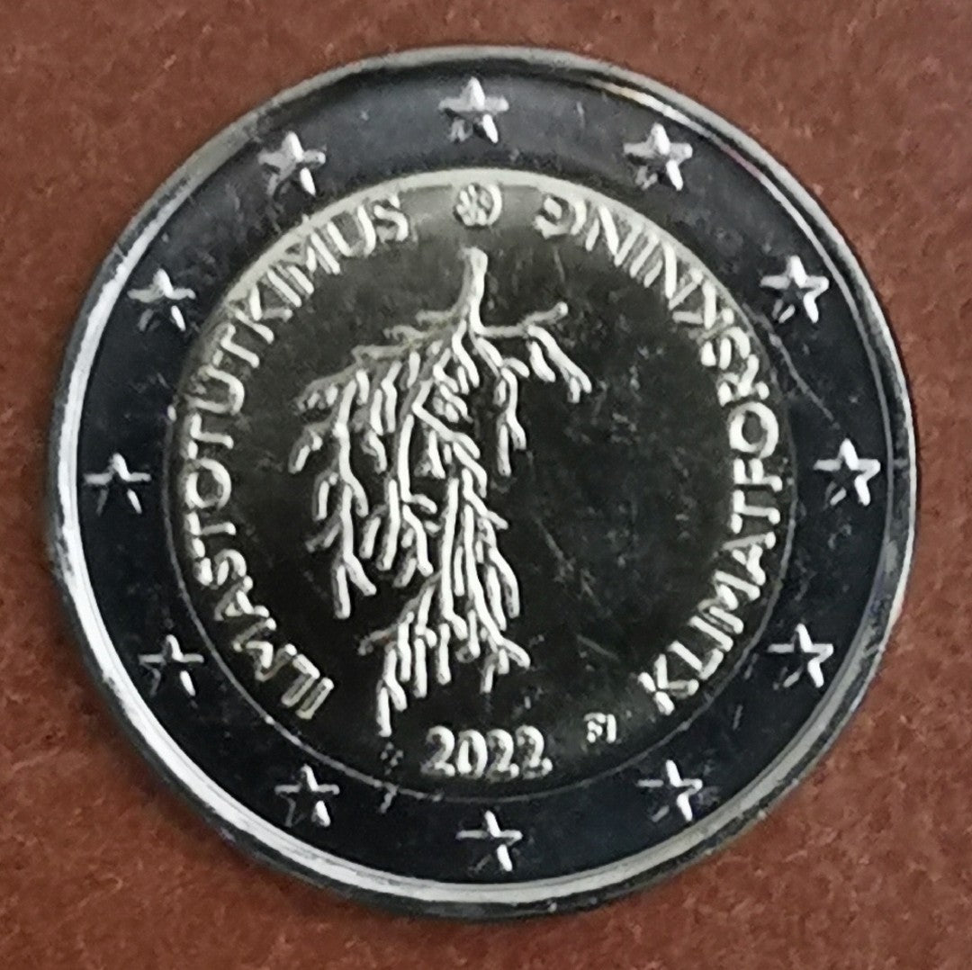 2 Euro Fínsko 2022 - Výskum klímy (UNC)