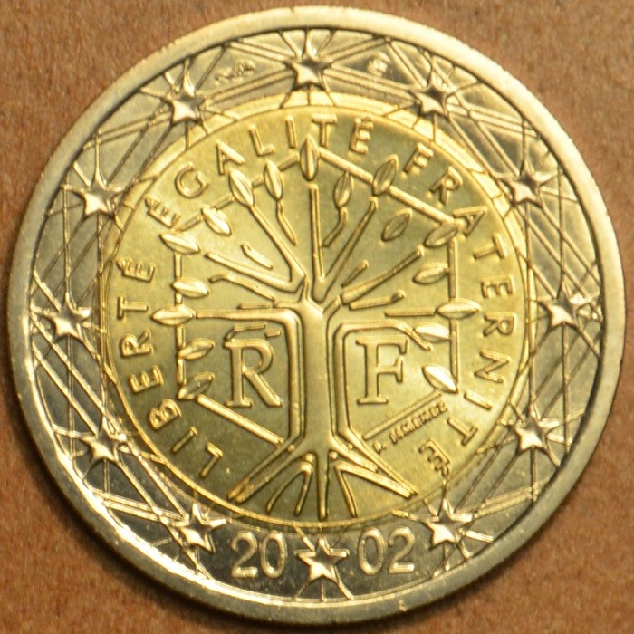 2 Euro Francúzsko 2002 (UNC)
