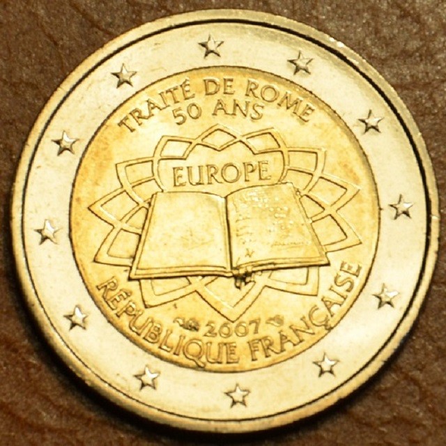 2 Euro Francúzsko 2007 - 50 rokov Rímskej zmluvy (UNC)