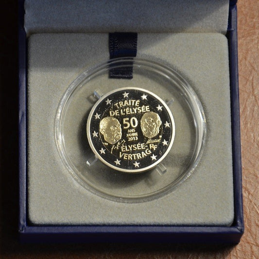 2 Euro Francúzsko 2013 - 50 rokov Elizejskej zmluvy (Proof)