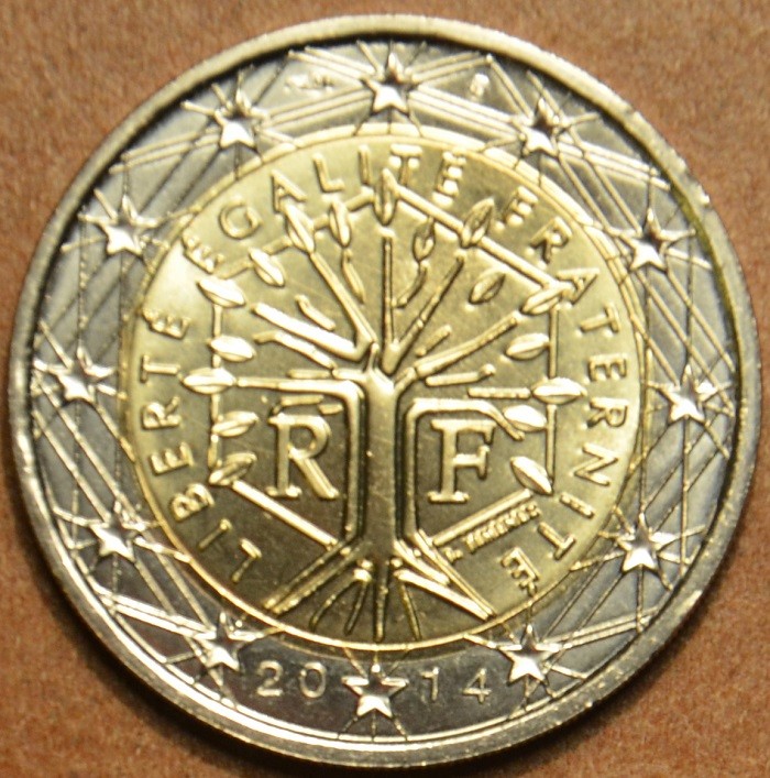 2 Euro Francúzsko 2014 (UNC)