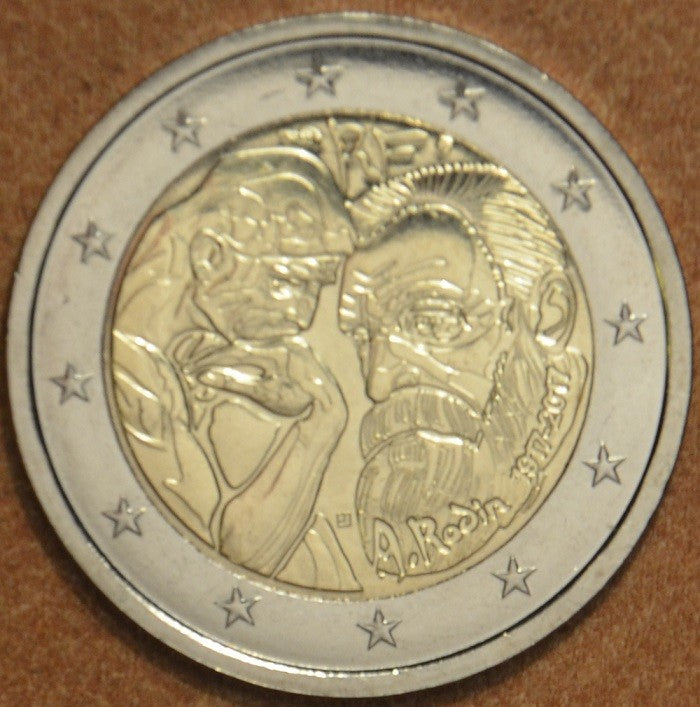 2 Euro Francúzsko 2017 - Auguste Rodin (UNC)