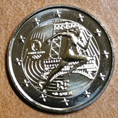 2 Euro Francúzsko 2021 - Olympijské hry Paríž 2024 (UNC)