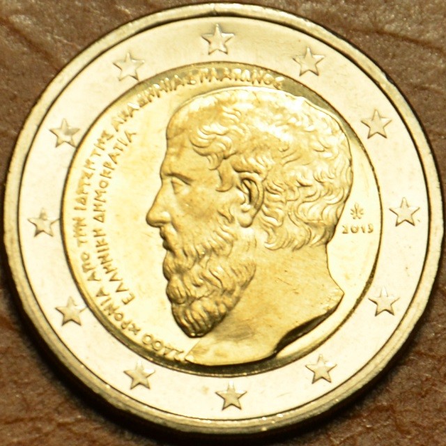2 Euro Grécko 2013 - 2400 rokov Platónovej Akadémie (UNC)