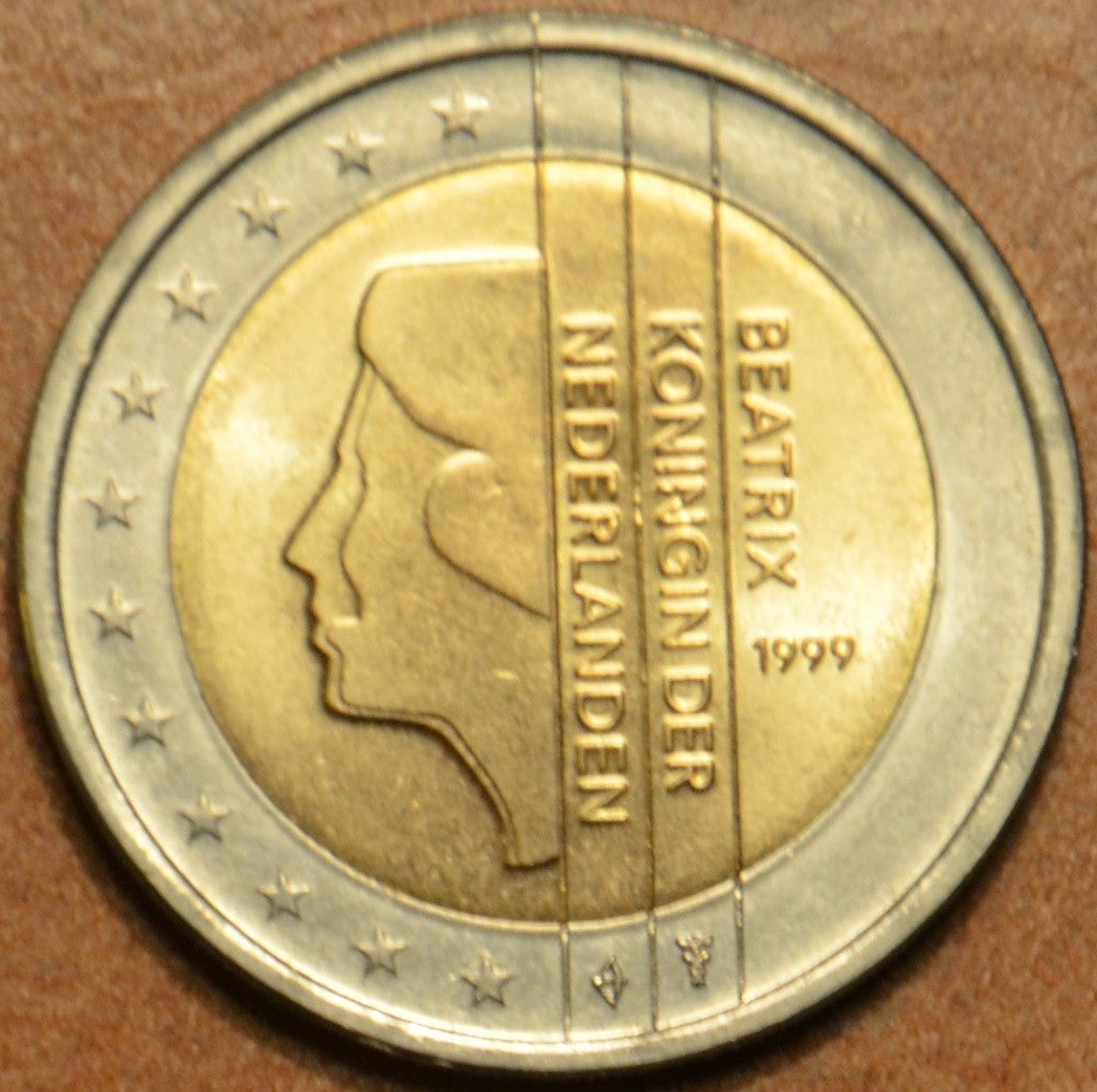 2 Euro Holandsko 1999 - Kráľovná Beatrix (UNC)