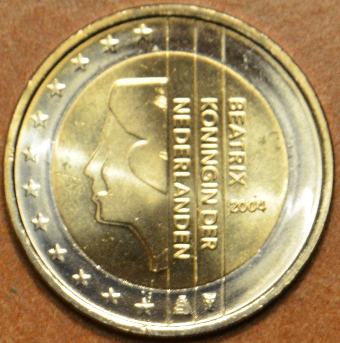 2 Euro Holandsko 2004 - Kráľovná Beatrix (UNC)