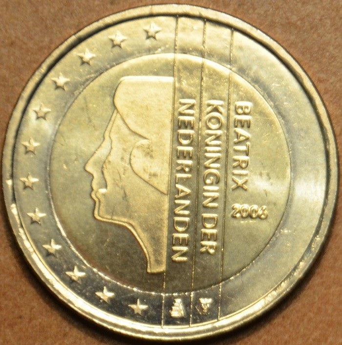 2 Euro Holandsko 2006 - Kráľovná Beatrix (UNC)
