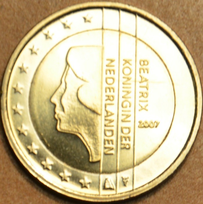 2 Euro Holandsko 2007 - Kráľovná Beatrix (UNC)