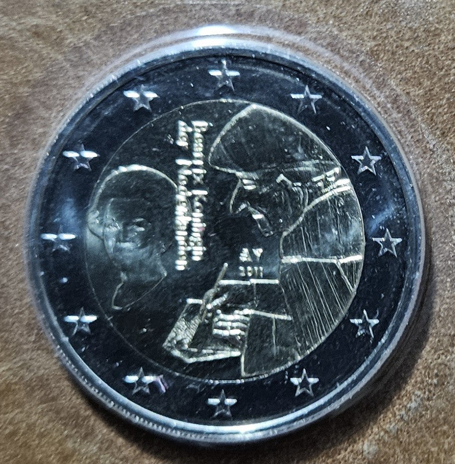 2 Euro Holandsko 2011 - 500. výročie Erasmovej slávnej knihy (BU)