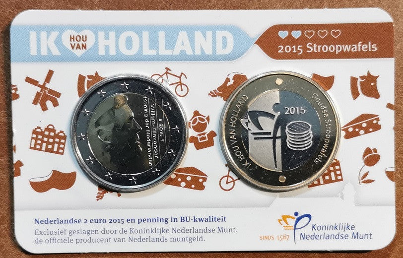2 Euro Holandsko 2015 - Holland coin fair (BU)