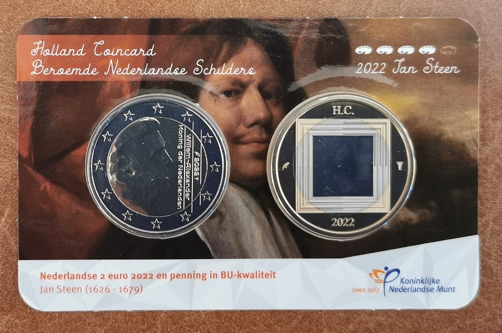 2 Euro Holandsko 2022 - Holland coin fair (BU)