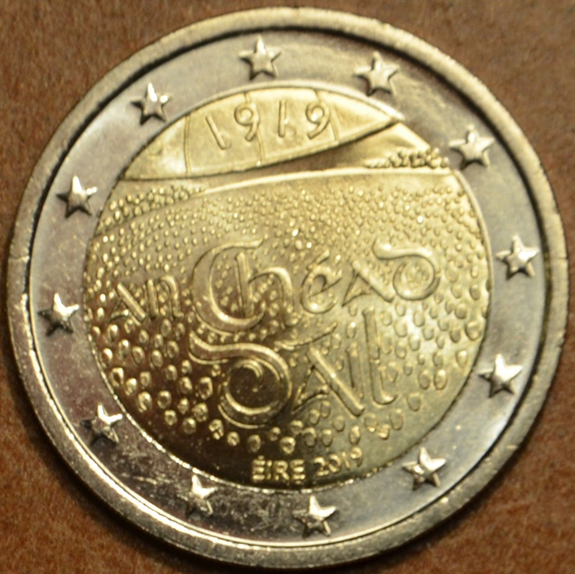 2 Euro Írsko 2019 - 100. výročie prvého stretnutia v Dáil Éireann (UNC)