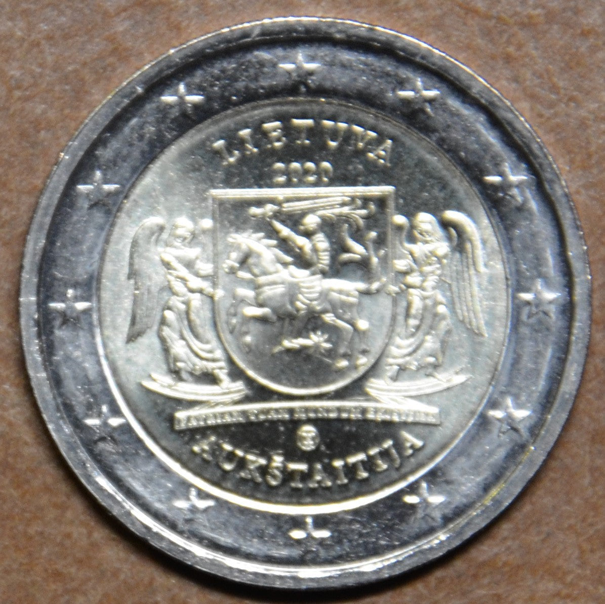 2 Euro Litva 2020 - Aukštaitija (UNC)