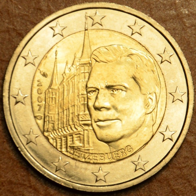 2 Euro Luxembursko 2007 - Veľkovojvodský palác (UNC)