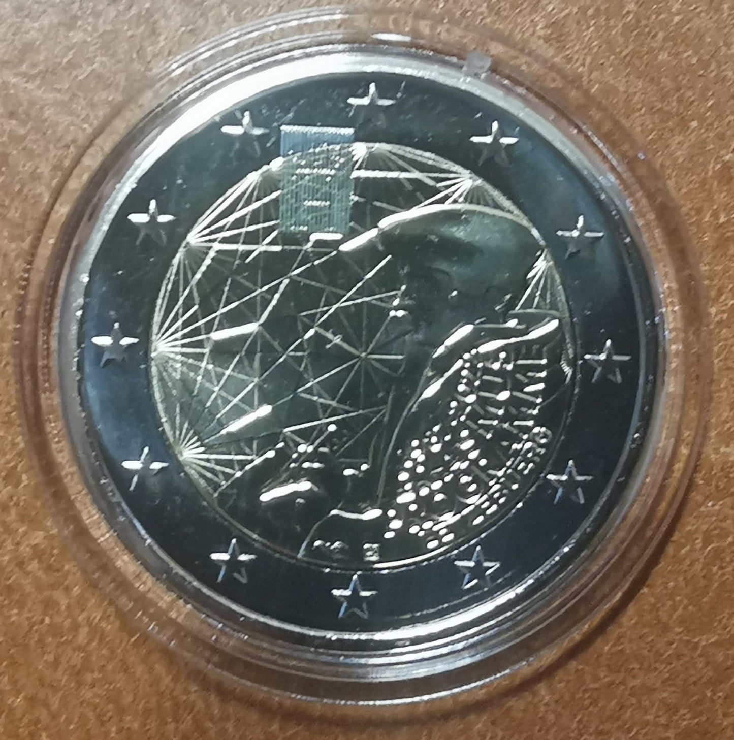 2 Euro Luxembursko 2022 - Erasmus program - 35. výročie vzniku (BU so značkou MdP)