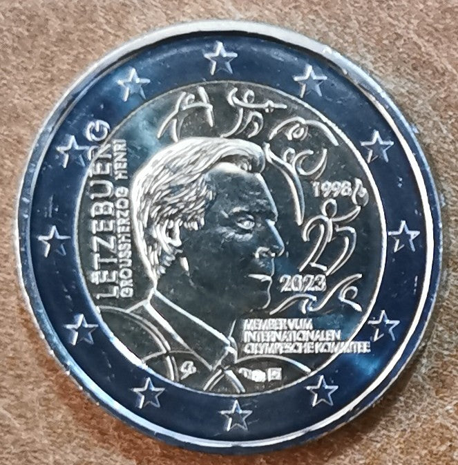 2 Euro Luxembursko 2023 - Medzinárodný olympijský výbor (UNC)