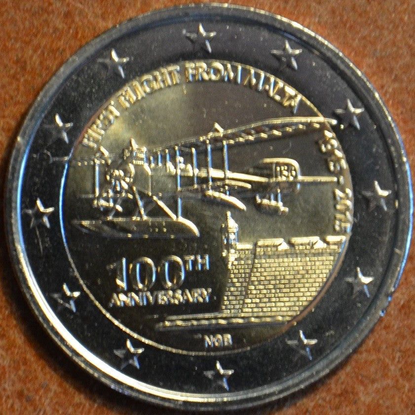 2 Euro Malta 2015 - Prvý let (UNC)