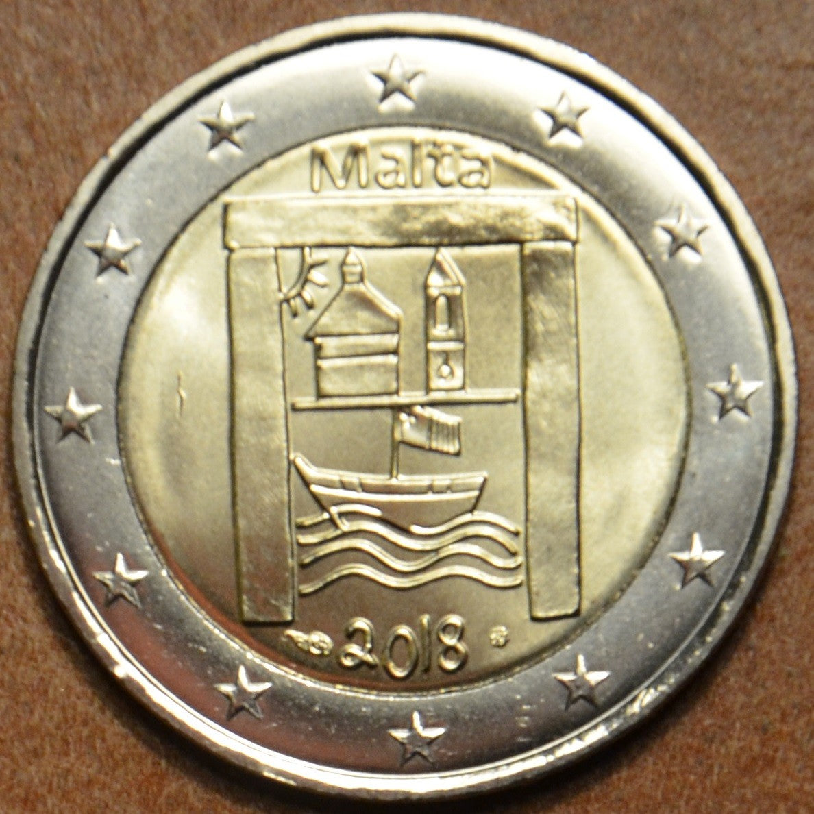 2 Euro Malta 2018 - Kultúrne dedičstvo s francúzskou značkou (BU)