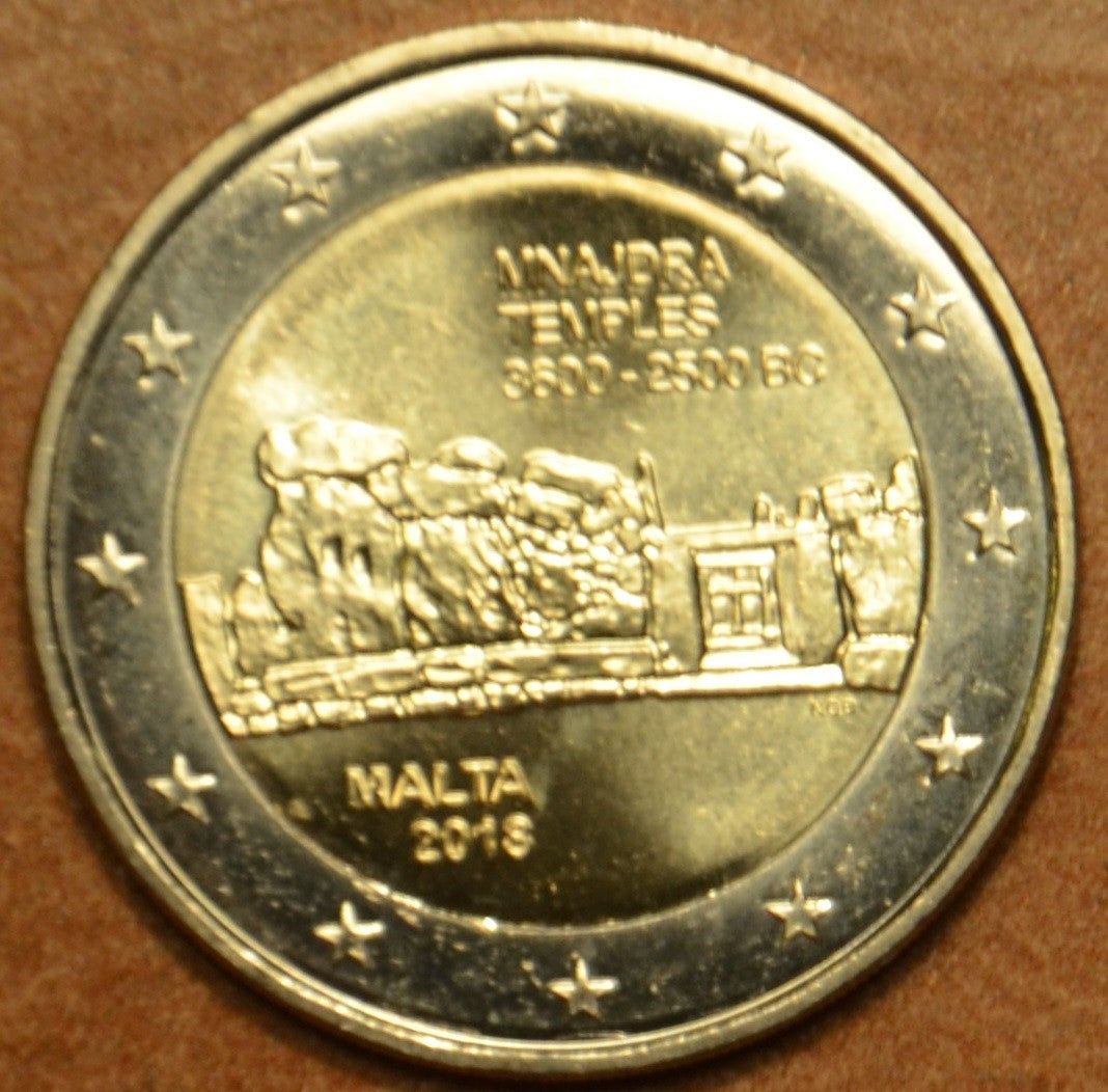 2 Euro Malta 2018 - Mnajdra (UNC)