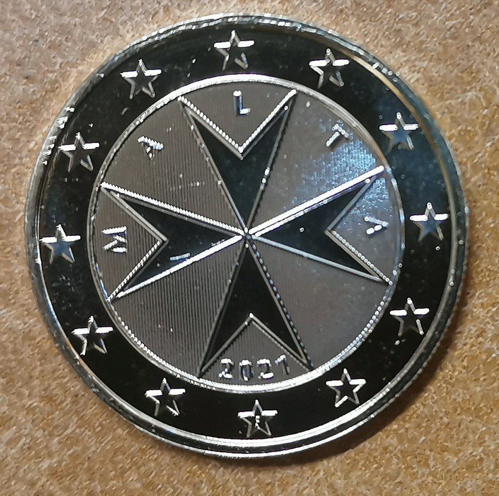 2 Euro Malta 2021 (UNC)