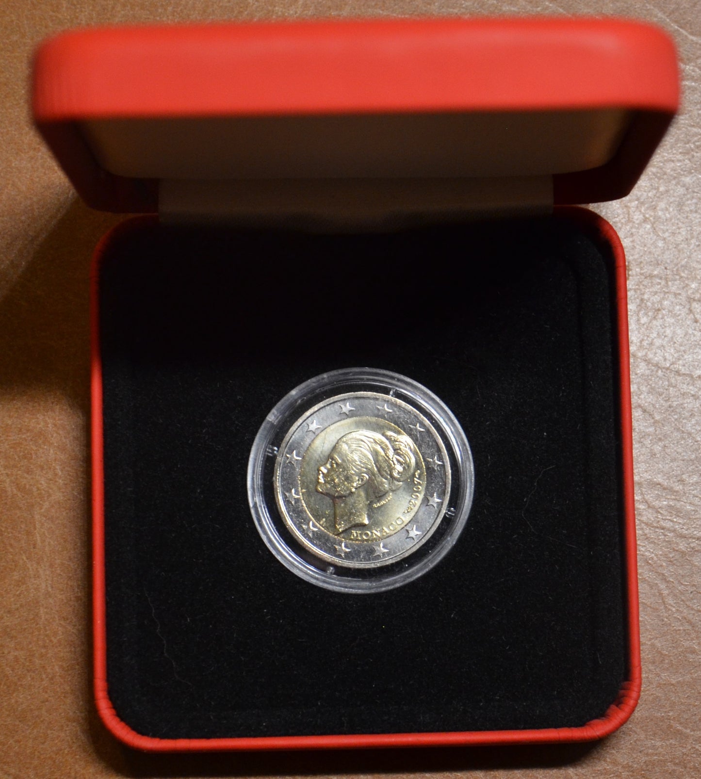 2 Euro Monaco 2007 - 25. výročie úmrtia princeznej Grace (UNC)