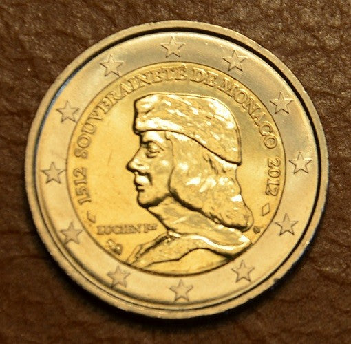2 Euro Monaco 2012 - 500. výročie nezávislosti (UNC)