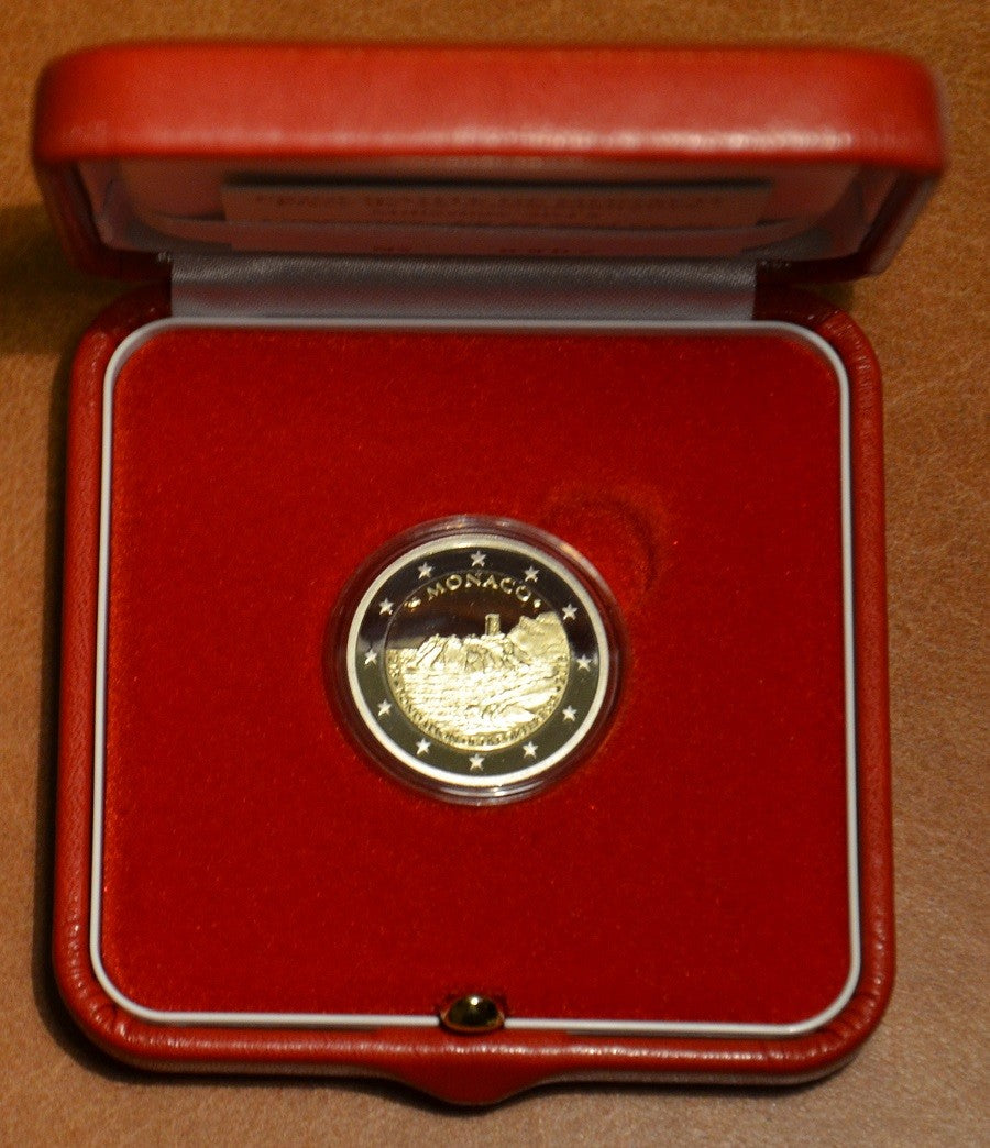 2 Euro Monaco 2015 - 800. výročie postavenia prvého hradu na brale (Proof)
