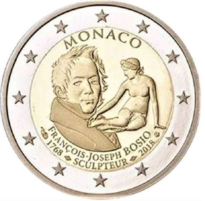 2 Euro Monaco 2018 - François-Joseph Bosio (Proof)