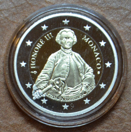 2 Euro Monaco 2020 - Prince Honore III. (Proof)