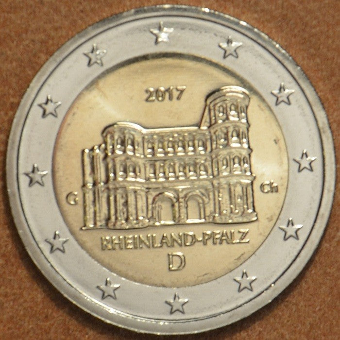 2 Euro Nemecko 2017 "G" Porýnie-Falcko: Porta Nigra (UNC)