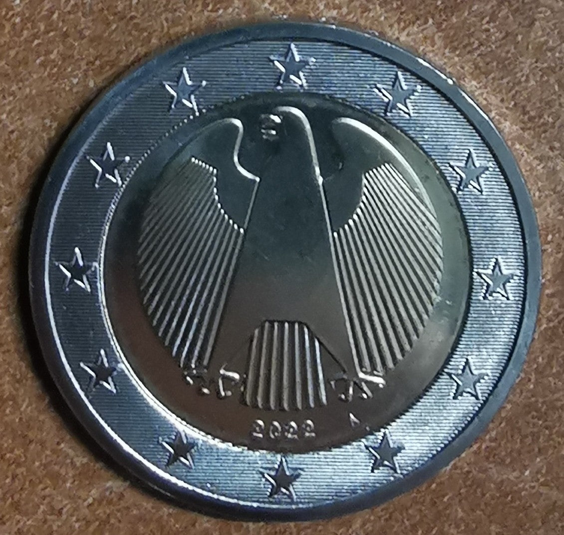 2 Euro Nemecko 2022 "A" (UNC)