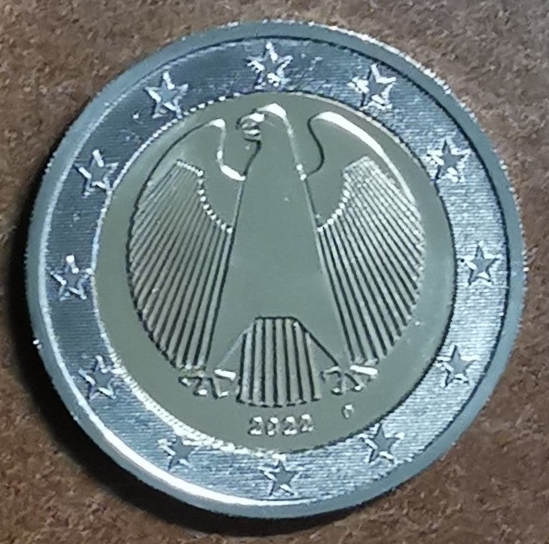 2 Euro Nemecko 2022 "D" (UNC)