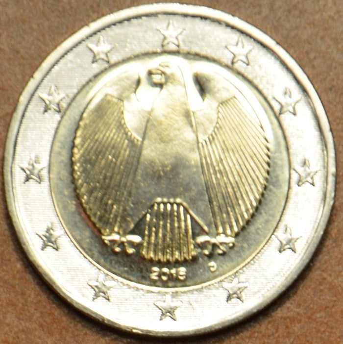 2 Euro Nemecko "D" 2016 (UNC)