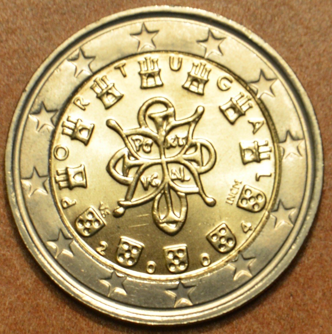 2 Euro Portugalsko 2004 (UNC)