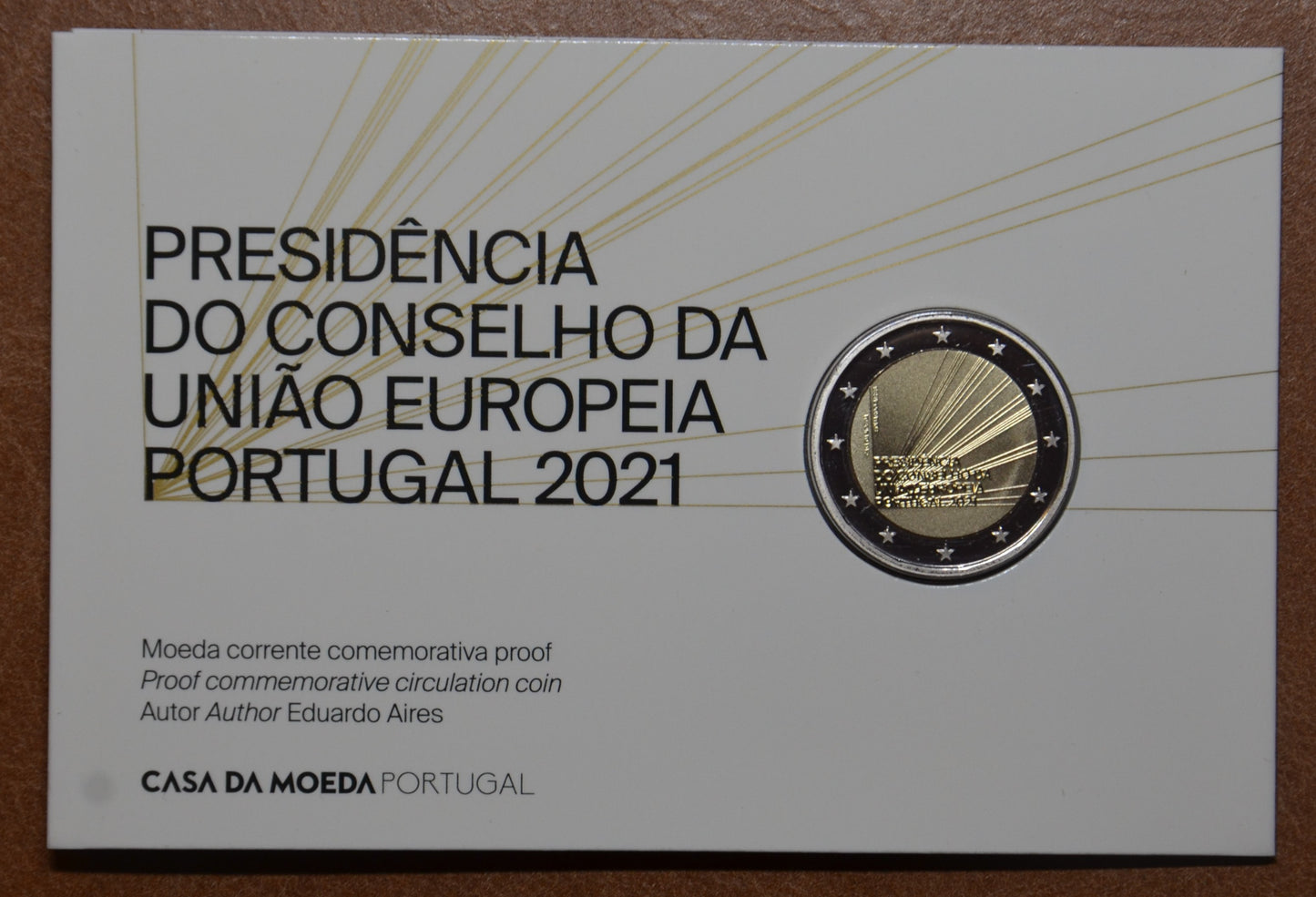 2 Euro Portugalsko 2021 - Portugalské predsedníctvo EÚ (Proof)